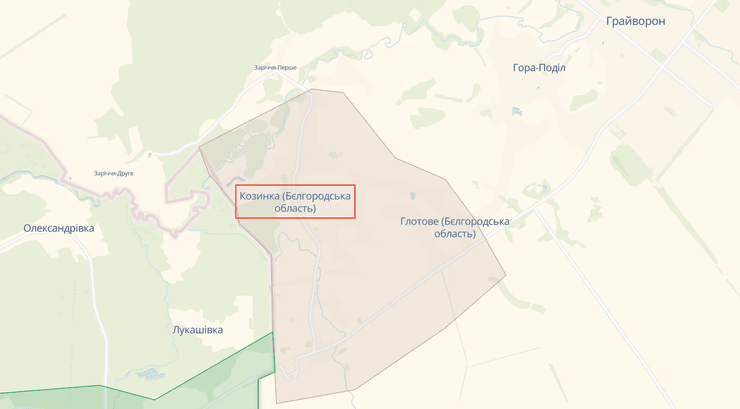 Козинка, Козинка Белгород, Козинка Белгородская область, Белгородская область, Козинка карта, Белгородская область карта