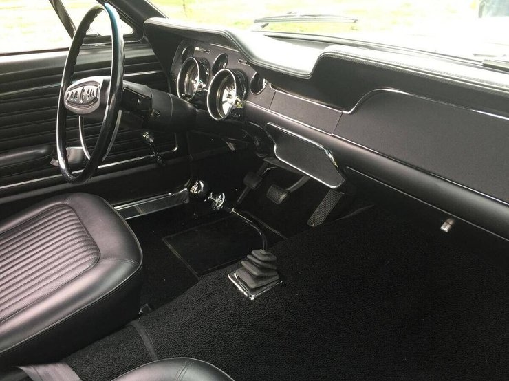 салон Ford Mustang 1968, Ford Mustang CobraJet, Ford Mustang,