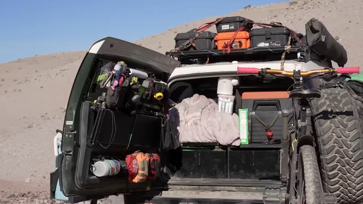 Дом на колесах Toyota FJ Cruiser