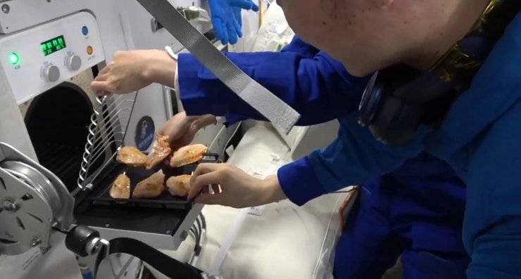 астронавт Китай мясо Тяньгун