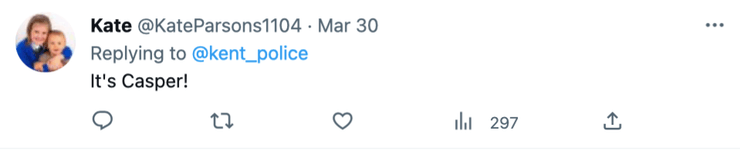 "Это Каспер!"