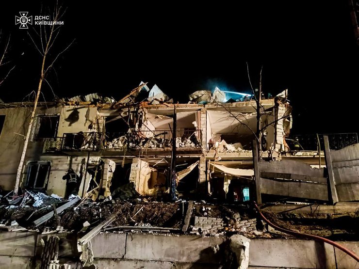 атака дронами, атака россиян, разрушения