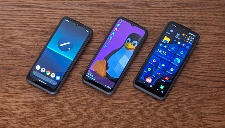 Варіанти ОС NexPhone