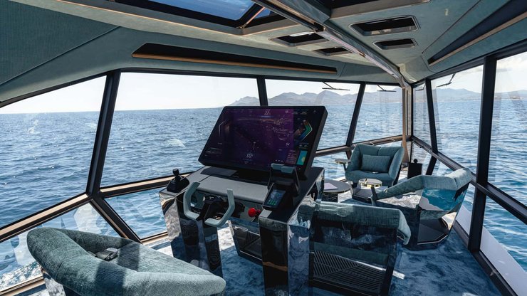 салон бмв айкон, BMW Icon, катер BMW, новый BMW Icon