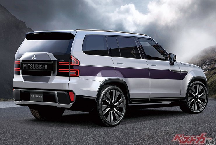 Mitsubishi Pajero, новый Mitsubishi Pajero, внедорожник Mitsubishi