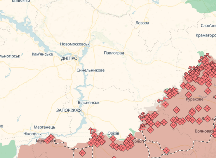 Карта DeepState