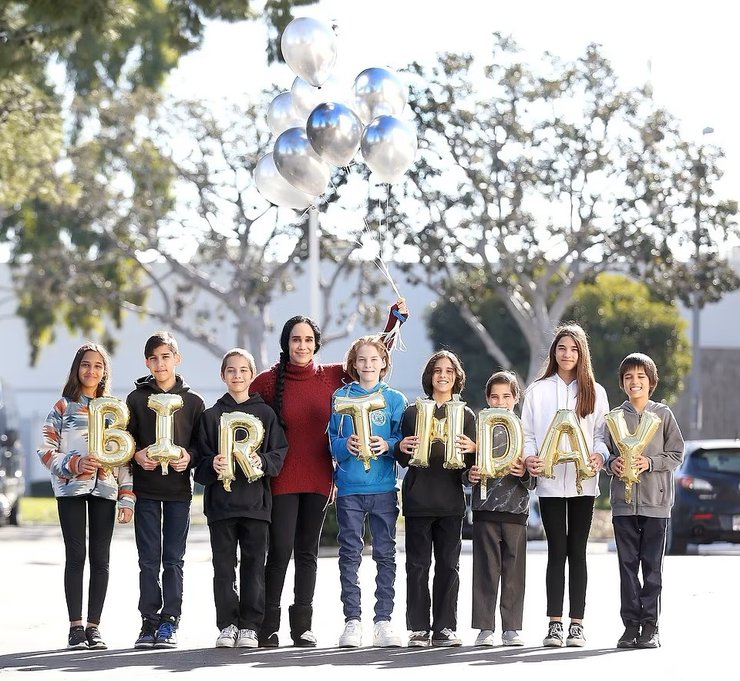 Надя Сулеман, октомама, восьмерняшки, многодетная мать