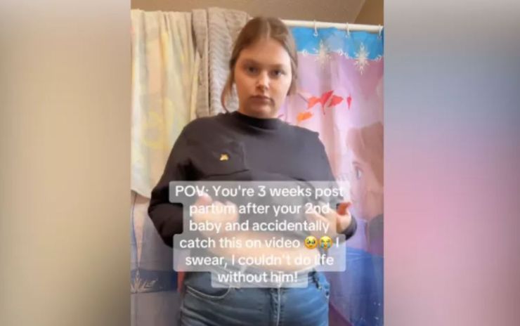 Жінка показала реакцію чоловіка на її живота після пологів, це відео стало вірусним і зібрало безліч переглядів