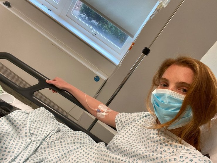 алексина грэм, коронавирус, больница