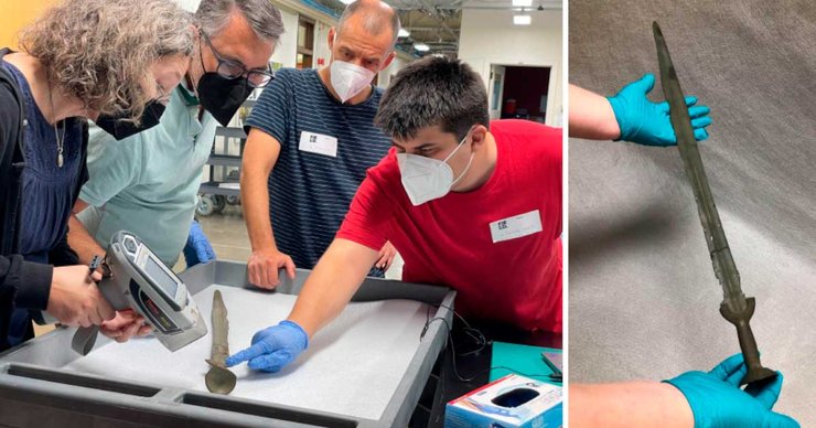 древній меч, бронзовий вік