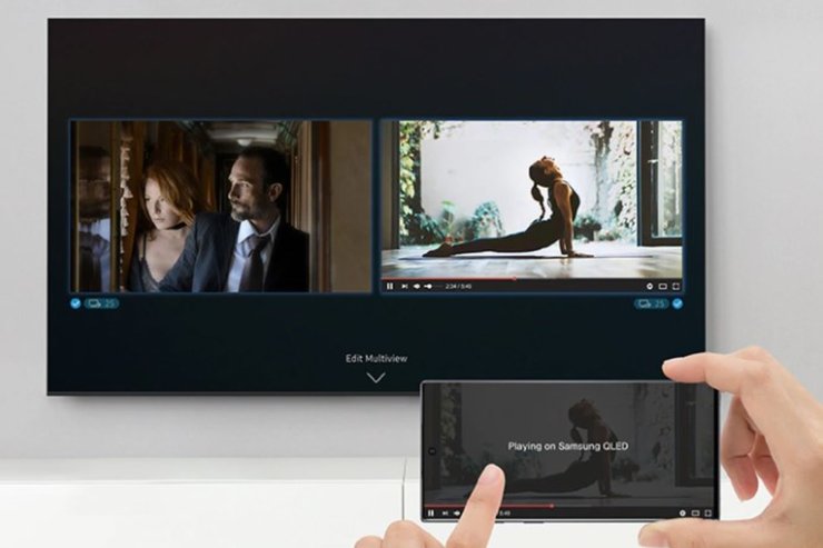 телевізор, Samsung QE50Q67T, Smart TV, зимові свята, телевізор у подарунок