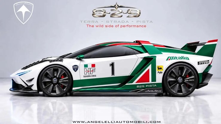 Автомобиль Angelelli Automobili Tipo 829