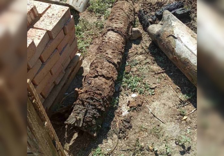 У Сизрані знайшли "царську" каналізацію з дерев'яними трубами