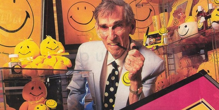 Художник Харви Болл, смайлик