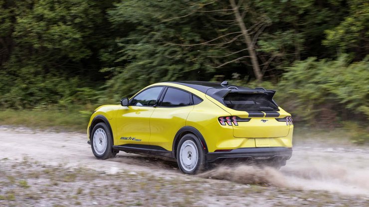 Ford Mustang Mach-E Rally, Ford Mustang Mach-E, Ford Mustang, электромобиль Ford Mustang, кроссовер Ford Mustang