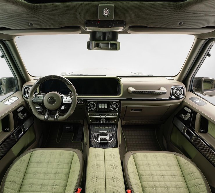 Салон Гелендвагена, Mercedes G-Class, тюнинг Гелендвагена, Mercedes G-Class Mansory