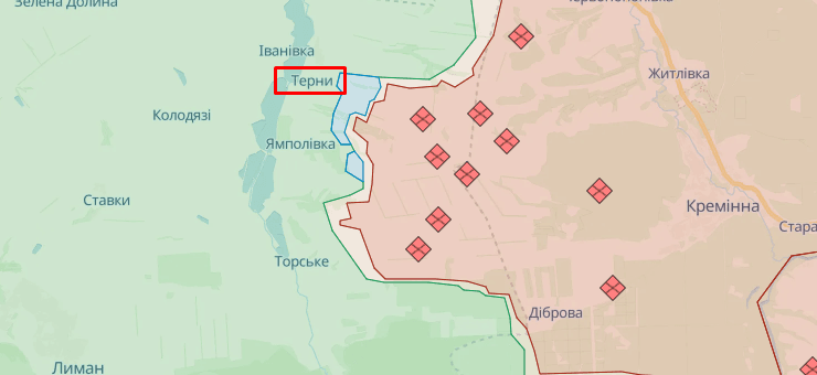 терны карта