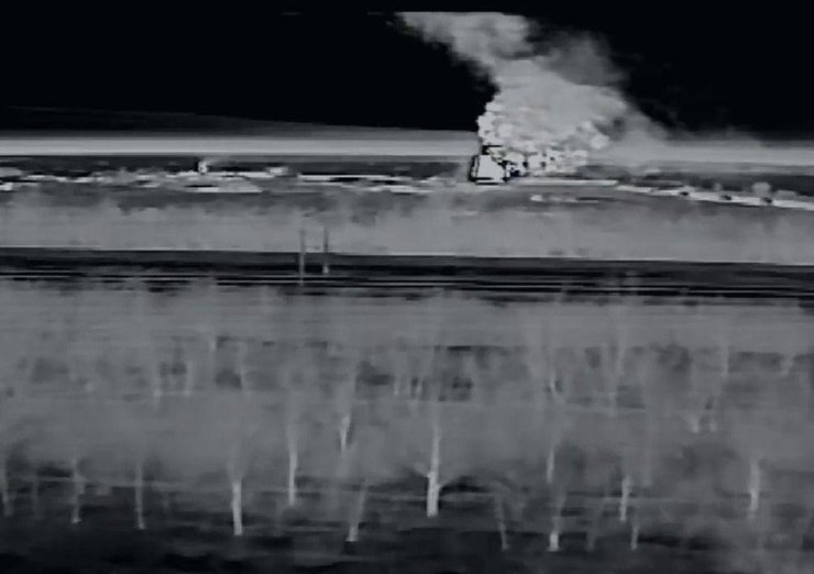 Фото ураженого БпЛА Мохаджер-6 ЗС РФ, 6 березня