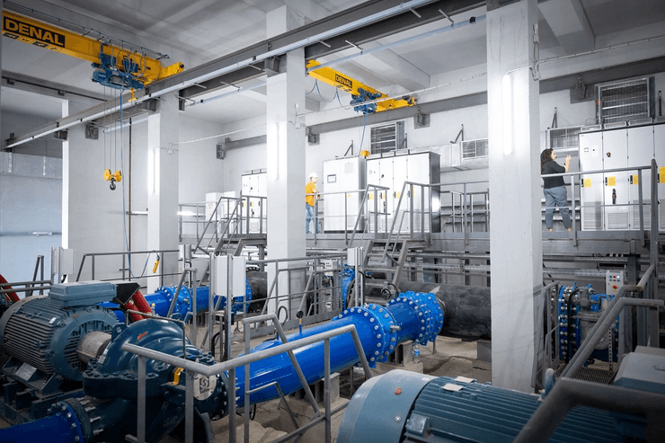 В Николаеве построили новый водопровод в октябре прошлого года