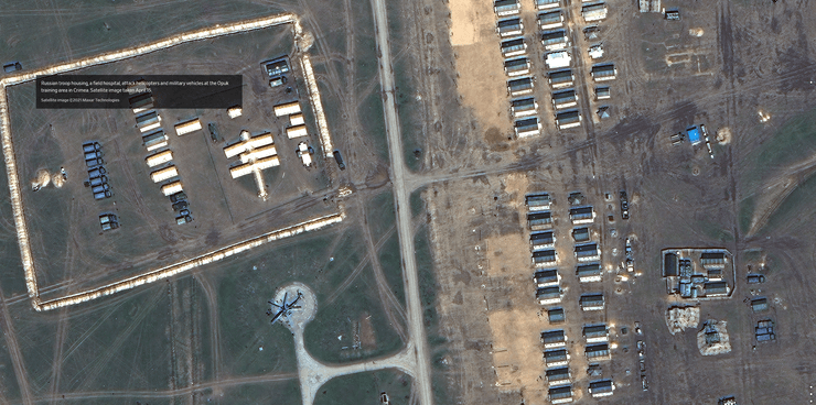 военный лагерь рф в крыму