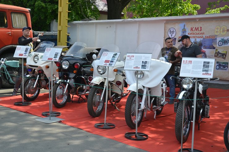 мотоциклы Днепр, фестиваль Old Car Land, Old Car Land