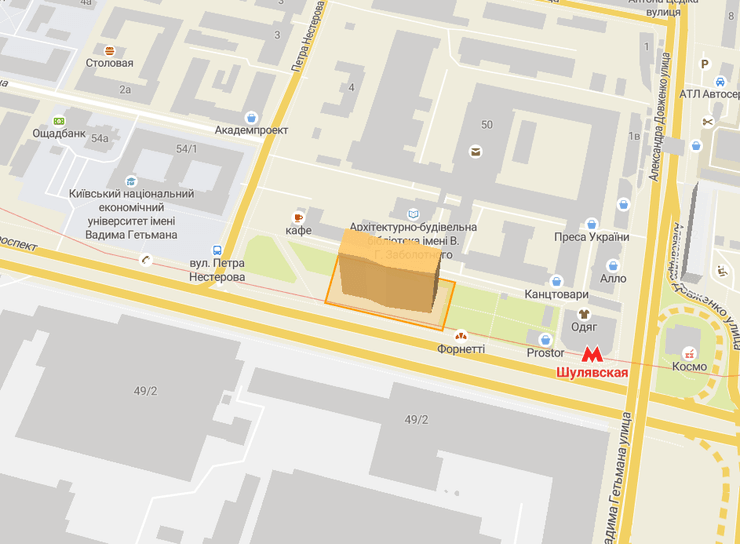 шулявка, карта, ділянку, викуп