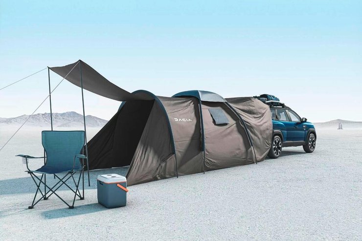 Dacia палатка, дом на колесах, автодом Dacia, кроссовер Dacia