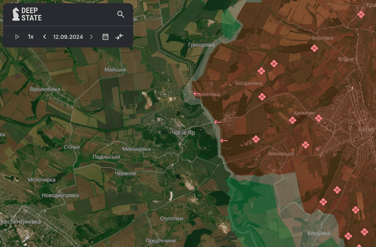 Карта бойових дій