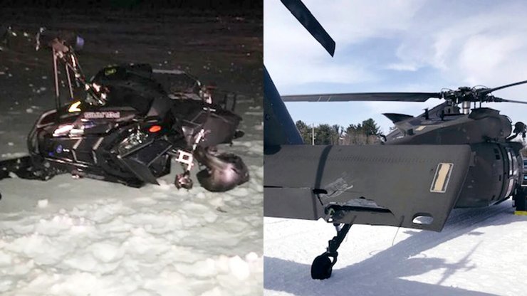 Авария, мужчина врезался в вертолет, вертолет, травма, суд, подал иск, снегоход, вертолет на тропе, иск на правительство