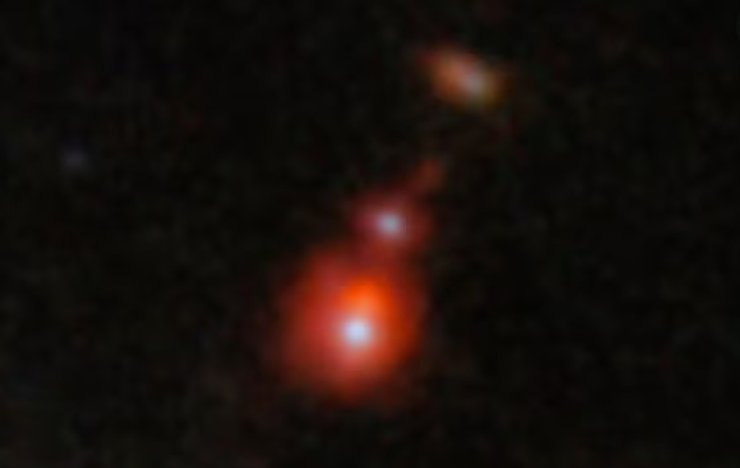 черная дыра, слияние черных дыр, самое древнее слияние черных дыр