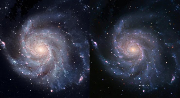 наднова типу 1а