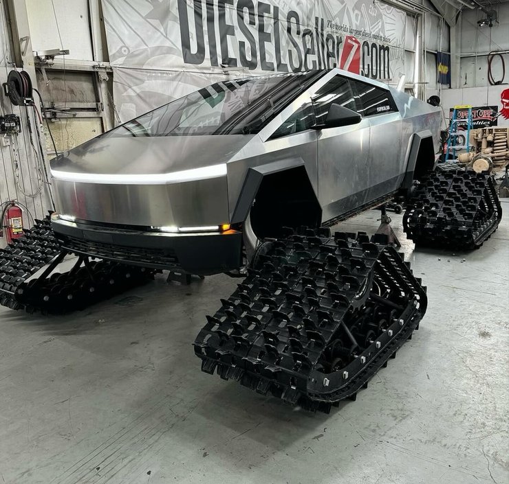 тюнинг Tesla Cybertruck, Пикап Tesla Cybertruck, Tesla Cybertruck, новая Tesla Cybertruck, электромобиль Tesla