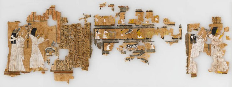 Свиток Рамоса состоит из фрагментов