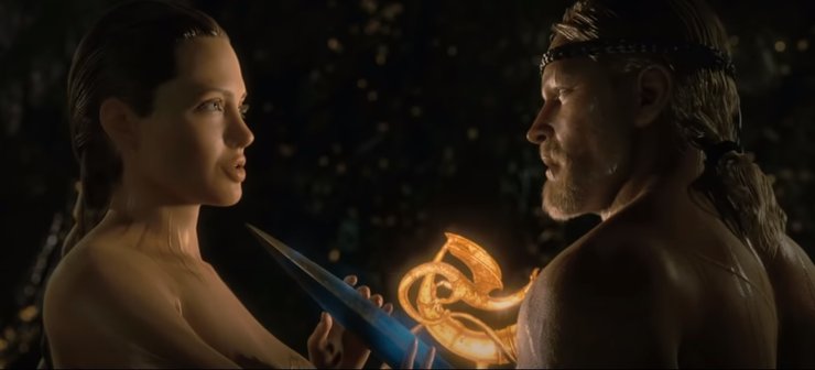 Беовульф, Анджеліна Джолі, Роберт Земекіс