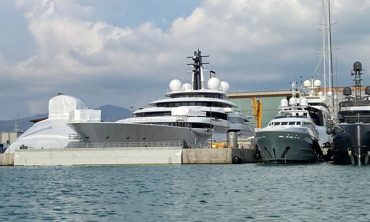 яхта путина, яхта, шахерезада