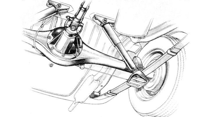 На Марину устанавливалась рессорная задняя подвеска с неразрезным мостом. Фото: Morris