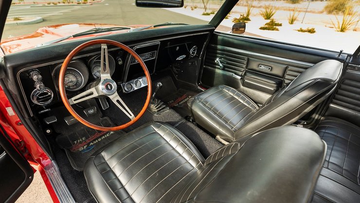 Салон Chevrolet Camaro 1968, Chevrolet Camaro Yenko, Chevrolet Camaro 1968, Chevrolet Camaro