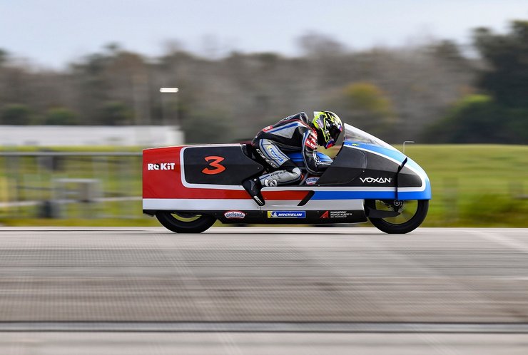 Voxan Wattman, электробайк Voxan Wattman, мировой рекорд скорости, рекорд скорости