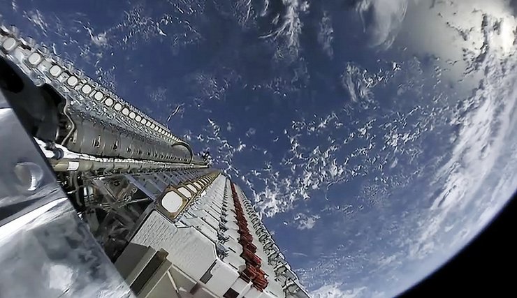 Starlink, магнітна буря