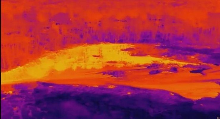 Инфракрасное излучение для поиска НЛО