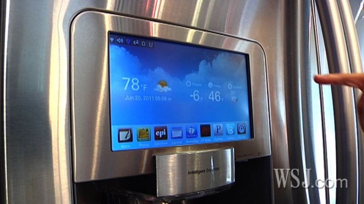 Холодильник с поддержкой Twitter