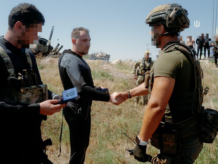 Кирилл Буданов на острове Змеиный