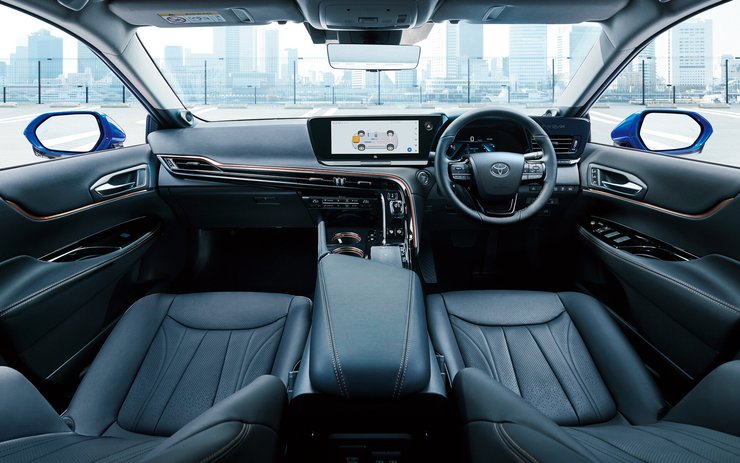 Toyota Mirai, Toyota Mirai 2023, новая Toyota Mirai, электромобиль Toyota