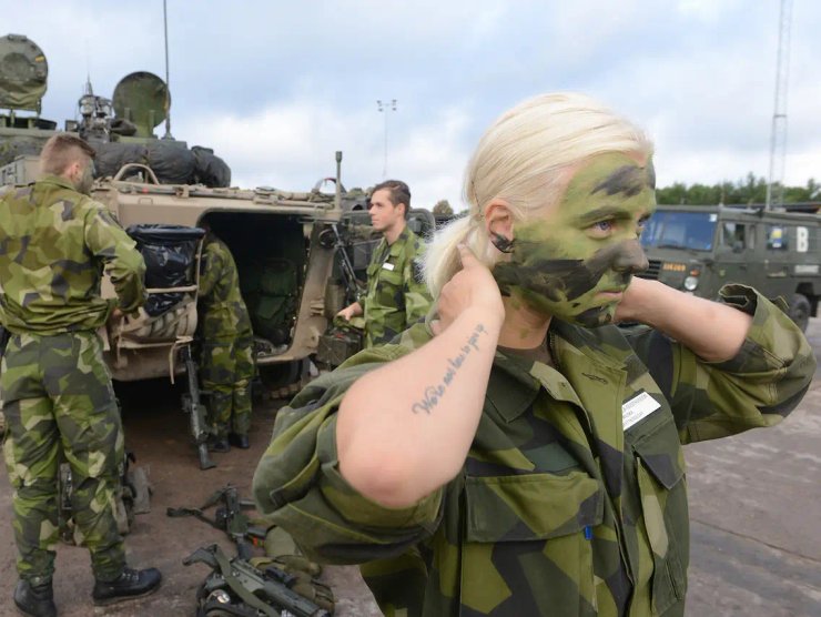 шведська концепція оборони, цивільна оборона