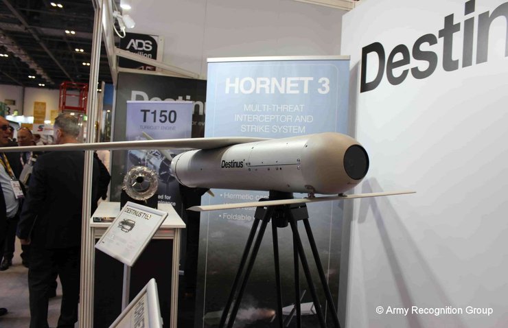 Дрон перехватчик Destinus Hornet