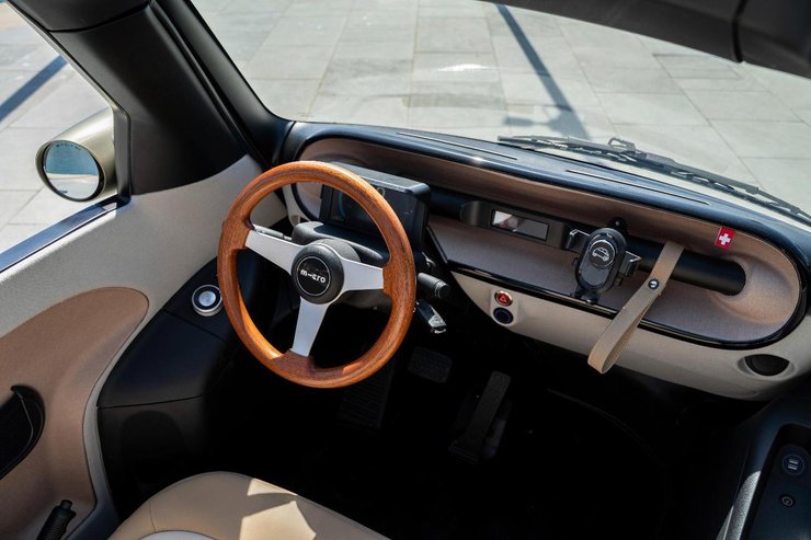 салон Microlino, новий Microlino, електромобіль Microlino, BMW Isetta