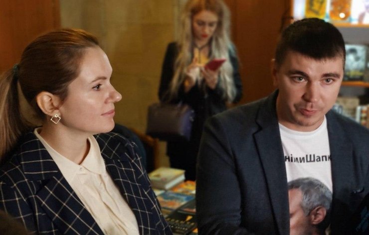 Анна Скороход и Антон Поляков, депутаты Верховной Рады, слуга народа