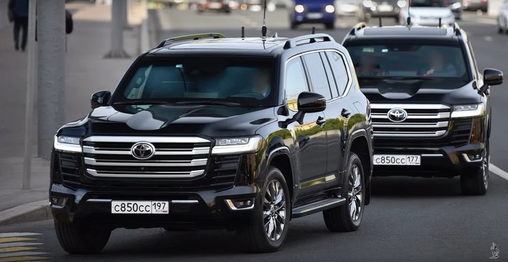 Toyota Land cruiser 300, елітні авто, дорогі авто, санкції проти РФ