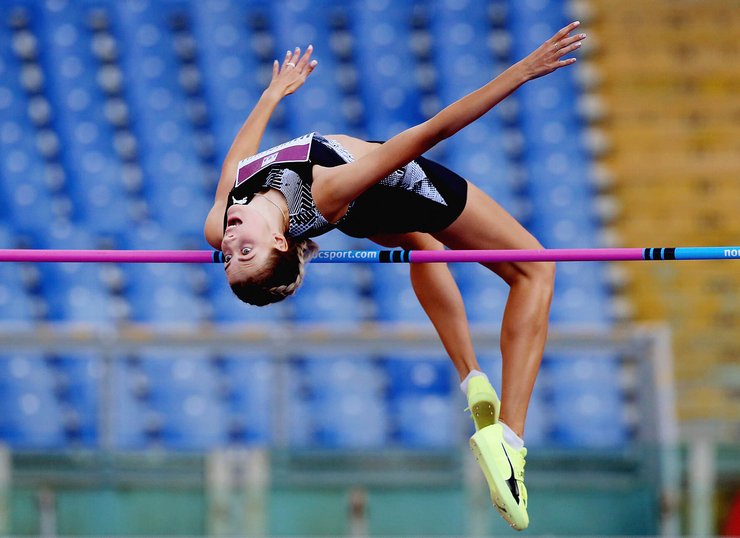 Ярослава Магучіх, стрибки в висоту