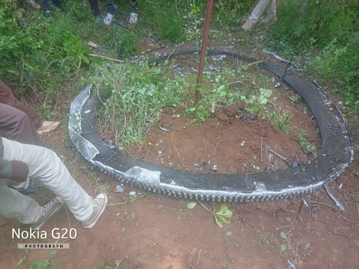 космический мусор, кольцо ракеты